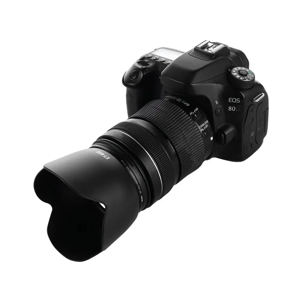 1 ШТ. Бленда объектива камеры Аксессуары для камеры Canon 55-250 мм 75-300 мм II 90-300 мм Изображение 4