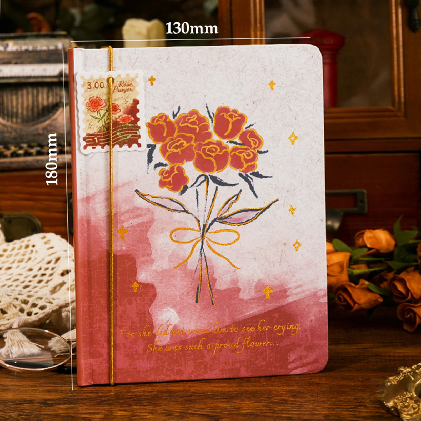 3D блокнот для творчества, подарочная книга с ручной росписью, красивые иллюстрации растений и цветов, дневник, блокноты, школьные канцелярские принадлежности Изображение 1