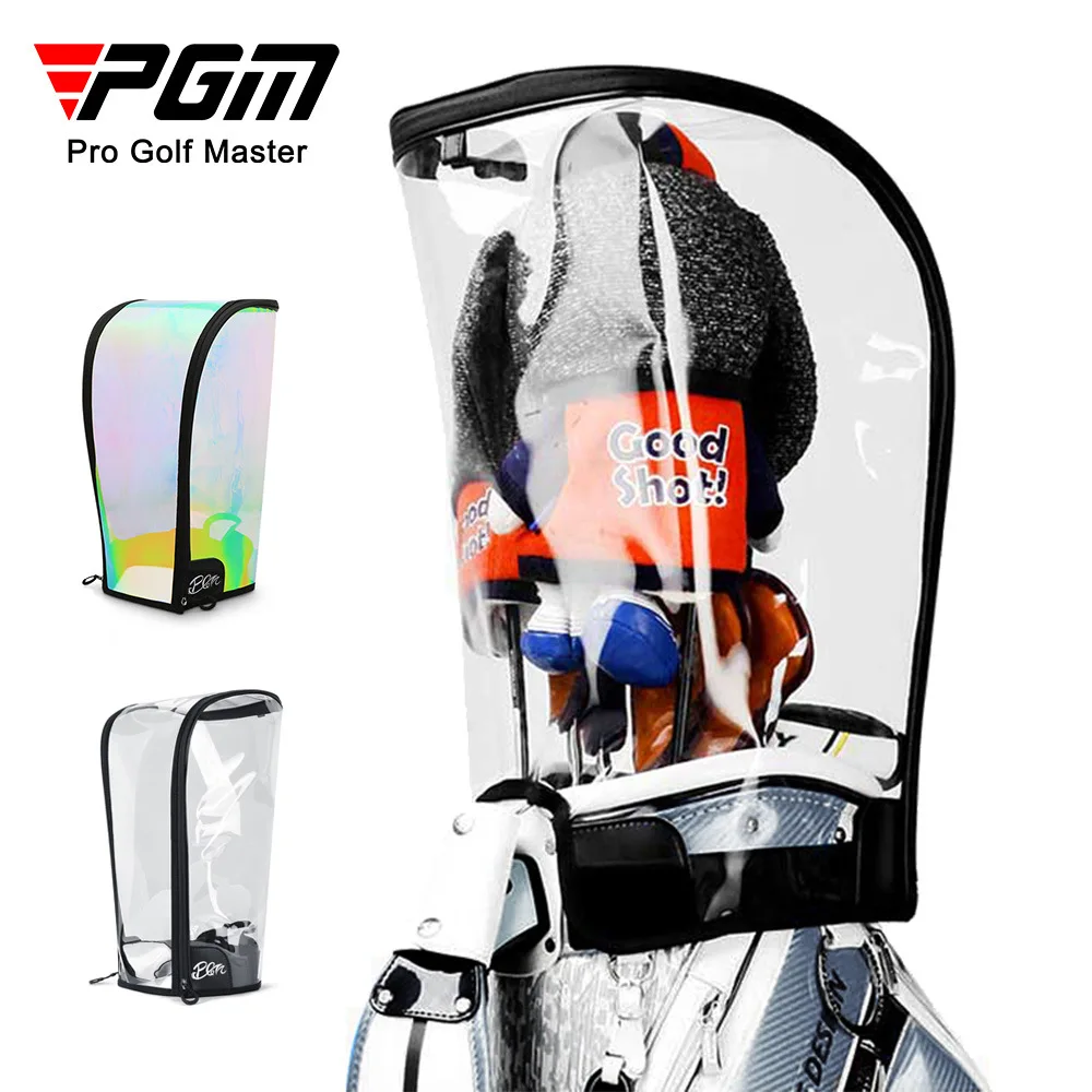 PGM Fashion, Прозрачная Красочная водонепроницаемая Универсальная сумка для гольфа, кепка для большинства сумок, новинка Изображение 2