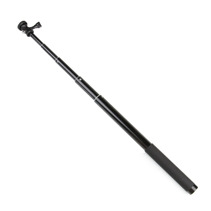 Выдвижная селфи-палка-монопод длиной 1,5 м с отверстием для винта 1/4 дюйма для GoPro Hero 7 6 5 4 3+ 3 Экшн-камера Go Pro HD Изображение 0