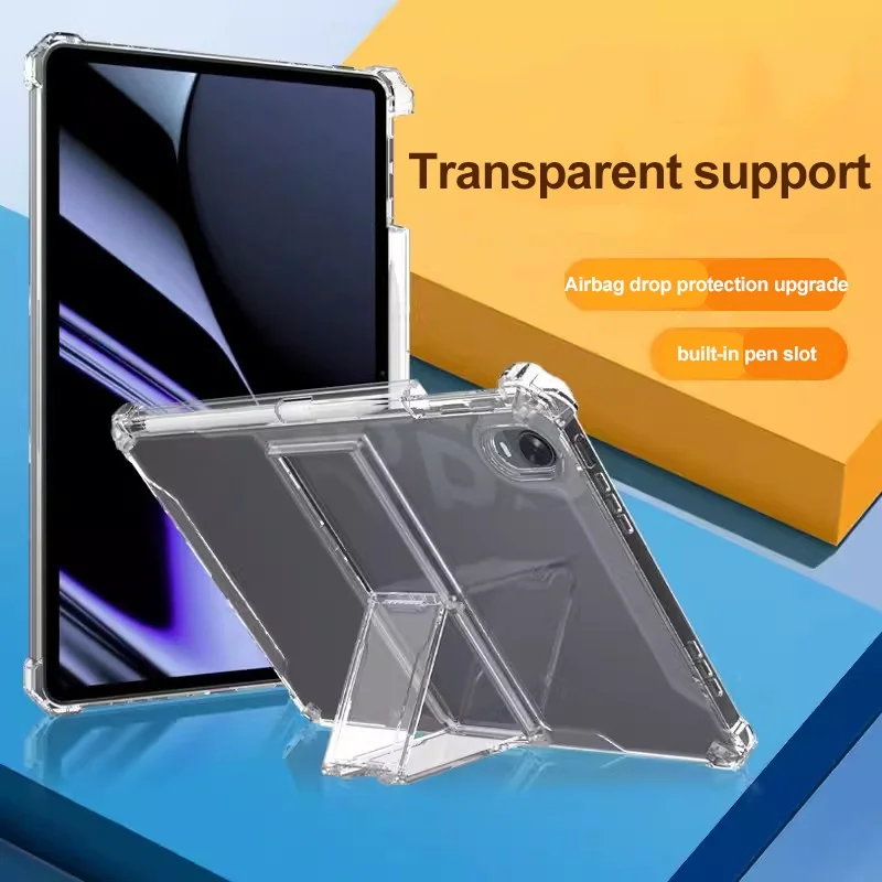 Для Samsung Galaxy Tab A9 Plus 11 дюймов 2023 Чехол -С невидимой подставкой, Защитный чехол для S9 FE S8 S7 A9 A8 A7 S6 Lite Изображение 0