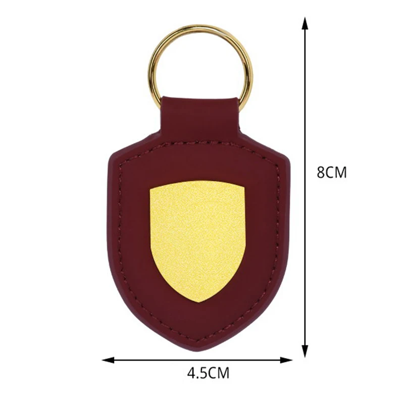 Защитный Кожаный брелок для ключей Творческой пары, Персонализированный металлический кулон для культурных путешествий Для мужчин, изысканный модный подарок Изображение 5
