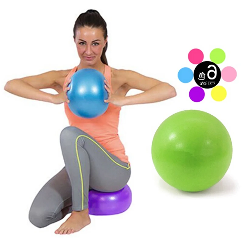 Новый 25-сантиметровый мяч для йоги, Гимнастический Фитнес, Пилатес, Мяч для балансировки, Тренажерный зал, Фитнес, мяч для йоги, Мяч для йоги в помещении, Тренировочный мяч для йоги Изображение 1