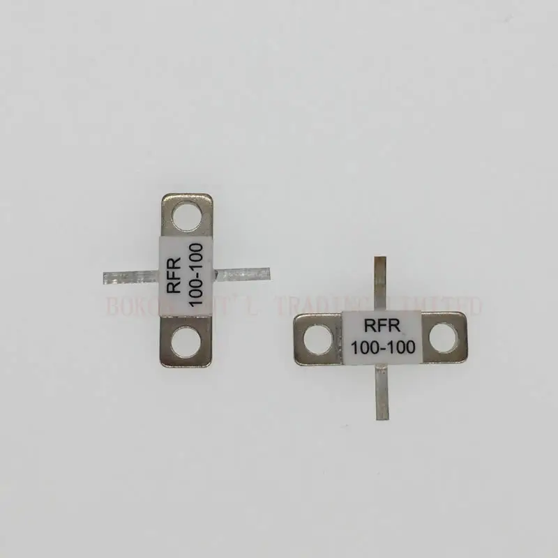 Резистор для крепления F100 Вт 100 Ом 100 Вт 100 Ом постоянного тока-3,0 ГГц RFR100-100 BeO Keramik Daya Tinggi Фиктивная нагрузка постоянного тока-3 ГГц Изображение 0