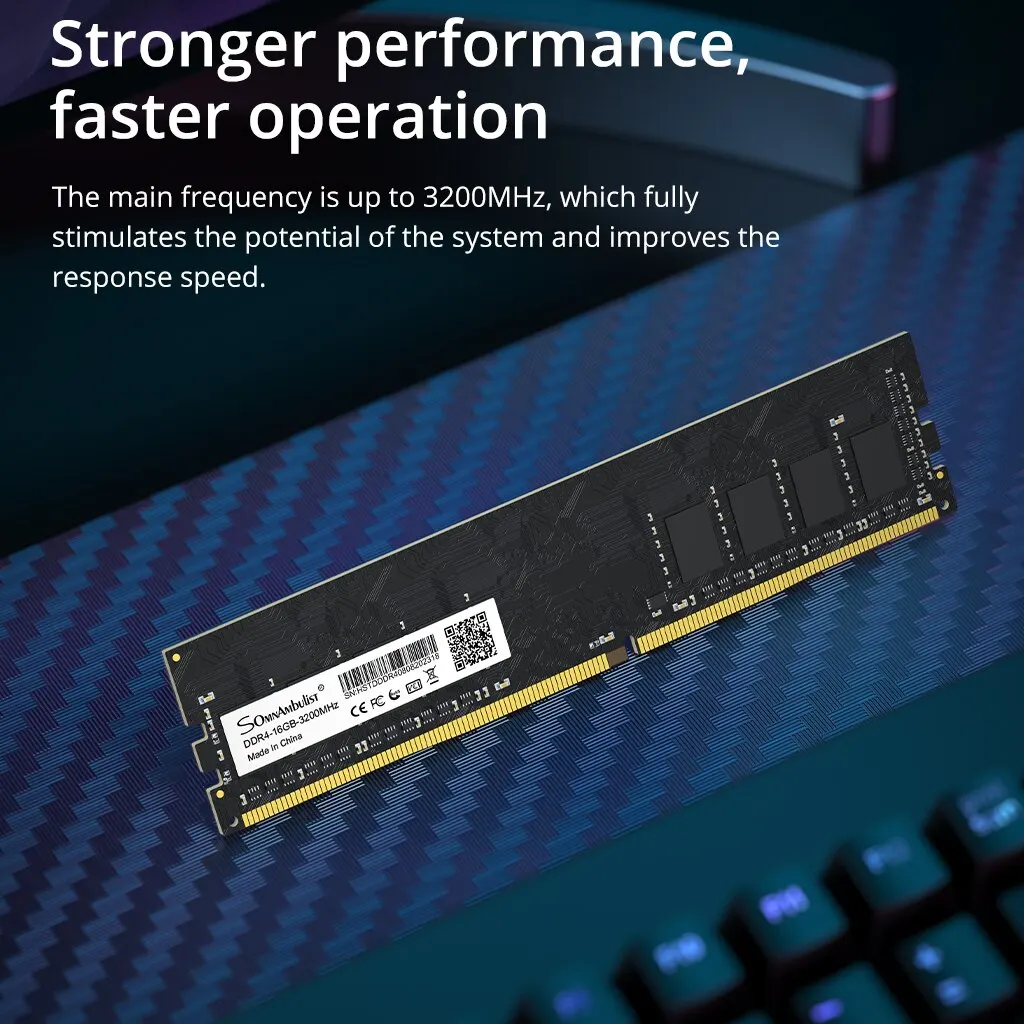 Сомнамбулическая Оперативная Память DDR4 16G 8G 3200 МГц 2666 МГц Настольная Игровая Память для Настольных ПК DDR4 16GB 3200 МГц 8GB 2666 МГц Изображение 3